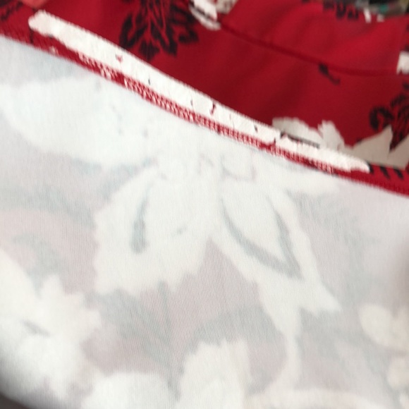 Red and black sleeveless dress  size small - Picture 4 of 6